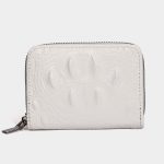 Fashion Solid Color Crocodile Zipper Wallet - Image 15