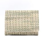 Women Fashion Multifunctional Straw Woven Folding Wallet - Image 10