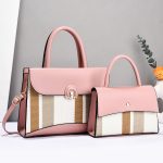 Women Color Blocking 2 In 1 Flap Bag - Image 6