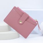 Women Fashionable Simple Multi-Card Zipper PU Wallet - Image 10