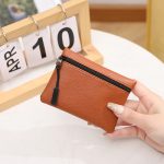 Women Fashion Litchi Zipper PU Wallet - Image 8