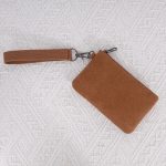 Wholesale Women Fashion Casual Solid Color Canvas Zipper Wallets - Image 9