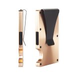 Wholesale Simple Solid Color Aluminum Alloy Anti-Theft Brush Anti-Degaussing Credit Card Bag - Image 6