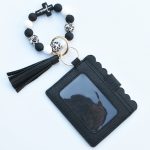 Wholesale Women Fashion Cross Bracelet Keychain Card Wallet - Image 7