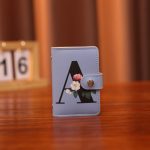 Women Fashion Letter Floral Element Printed Small Card Bag Wallets - Image 9