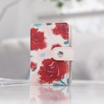 Women Fashion Floral Pattern Printed Card Bag Wallet - Image 10