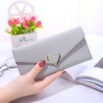 Wholesale Fashion Solid Color Heart-Shaped Multi-Card Wallet - Image 10