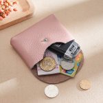 Women Fashion Casual Solid Color Leather Coin Wallet - Image 9