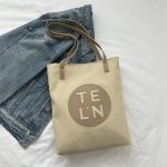 Wholesale Women Simple Casual Letter Large Capacity Square Canvas Tote Bag - Image 10