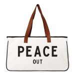 Wholesale Fashionable Large Capacity Beach Cotton Linen Canvas Tote Bag - Image 10