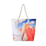 Wholesale Women Fashion Linen Fabric Canvas Ethnic Style Tote Bag - Image 20
