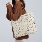 Wholesale Women'S Fashion Anime Large Capacity Canvas Tote Bag - Image 32