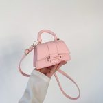 Wholesale Women Fashion Casual Solid Color Mini Crossbody Bag - Image 10