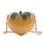 Wholesale Fashion Strawberry Heart Chain Crossbody Bag - Image 10