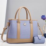 Women Fashion Casual Large Capacity Handbag Two-Piece Set - Image 9