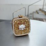 Wholesale Mini Square Acrylic Round Fashion Crossbody Rhinestone Bag - Image 9