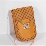 Women Fashion Flip Lock Rectangular Chain Crossbody Bag - Image 10