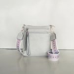 Women Multi-Zipper Pocket Vertical Crossbody Bag - Image 7