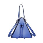 Women Fashion Solid Color Drawstring Triangle Handle Crossbody Bag - Image 10