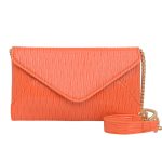 Women Fashion Casual Solid Color Pu Envelope Crossbody Bag - Image 9