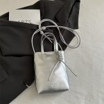 Wholesale Fashion Simple Solid Color Mobile Phone Messenger Bag - Image 10