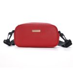 Women Fashionable Simple Solid Color Square PU Crossbody Bag - Image 9
