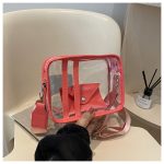 Wholesale Fashion Transparent Square Crossbody Bag - Image 10