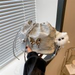 Wholesale Women Fashion Elegant Butterfly Chain Pendant Crossbody Bag - Image 9