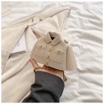 Women Fashion Creative Personality Clothes Chain Crossbody Bag - Image 9