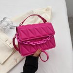 Wholesale Fashion Retro Small Square Handbag Rhomboid Chain Bag - Image 10