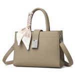 Wholesale Women Fashion Casual Solid Color Litchi Pattern Handbag - Image 10