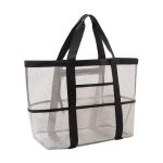 Wholesale Women Fashion Casual Mesh Hollow Large Capacity Beach Bag - Image 10
