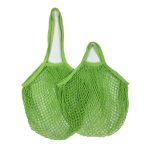 Wholesale Fashion Casual Solid Color Cotton Knitted Shopping Net Bag Beach Bag - Image 11