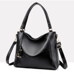 Women Autumn And Winter Soft Leather Tote Bag - Image 11