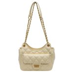 Women Fashion Solid Color Rhomboid Chain Shoulder Bag - Image 11