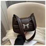 Women Fashion Casual Solid Color Bowknot Shoulder Bag - Image 10