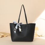 Wholesale Simple Solid Color Large Capacity Tote Bag - Image 10