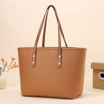 Wholesale Simple Solid Color Large Capacity Tote Bag - Image 11
