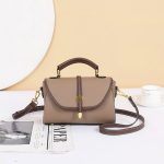 Wholesale Women Simple Temperament Leather Hand Messenger Bag - Image 12