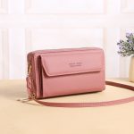 Wholesale Women Casual Clamshell Design Solid Color Large Capacity Purse - Image 10