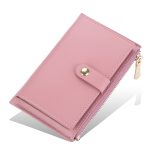 Multifunctional Wallet Zipper Solid Color Wallet - Image 11