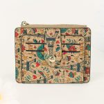 Fashion Retro Printed Multi Card Ultra-Thin Zipper Coin Wallet - Image 9