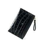 Women Basic Zipper Design Stone Pattern PU Wallet - Image 12