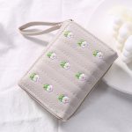Women Fashion Cute Embroidered Compact Wallet - Image 17