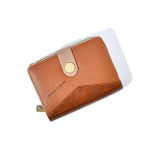 Women Fashion Simple Zipper PU Wallet - Image 11