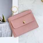 Women Fashion Casual Solid Color PU Zipper Wallets - Image 11