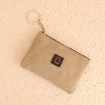 Wholesale Women Fashion Casual Solid Color Canvas Zipper Wallets - Image 11
