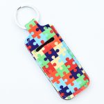 Women Personalized Creative Leopard Flower Butterfly Perfum Bottle Keychain Bag - Image 8