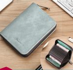 Wholesale Fashion Solid Color Multi-Card Large Capacity Card Bag Wallets - Image 5