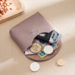 Women Fashion Casual Solid Color Leather Coin Wallet - Image 10